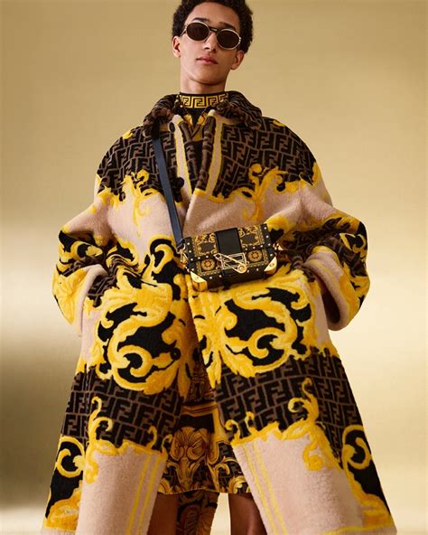 fendi versace jacket|versace and fendi campaign.